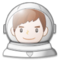 Man Astronaut emoji on Samsung